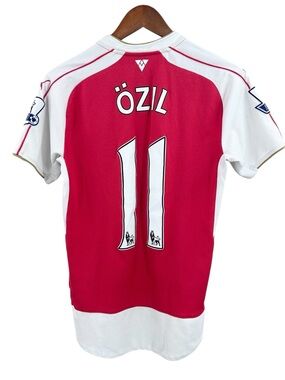 ARSENAL LONDON 2016 2017 HOME FOOTBALL SHIRT JERSEY PUMA 749712 #11 OZIL